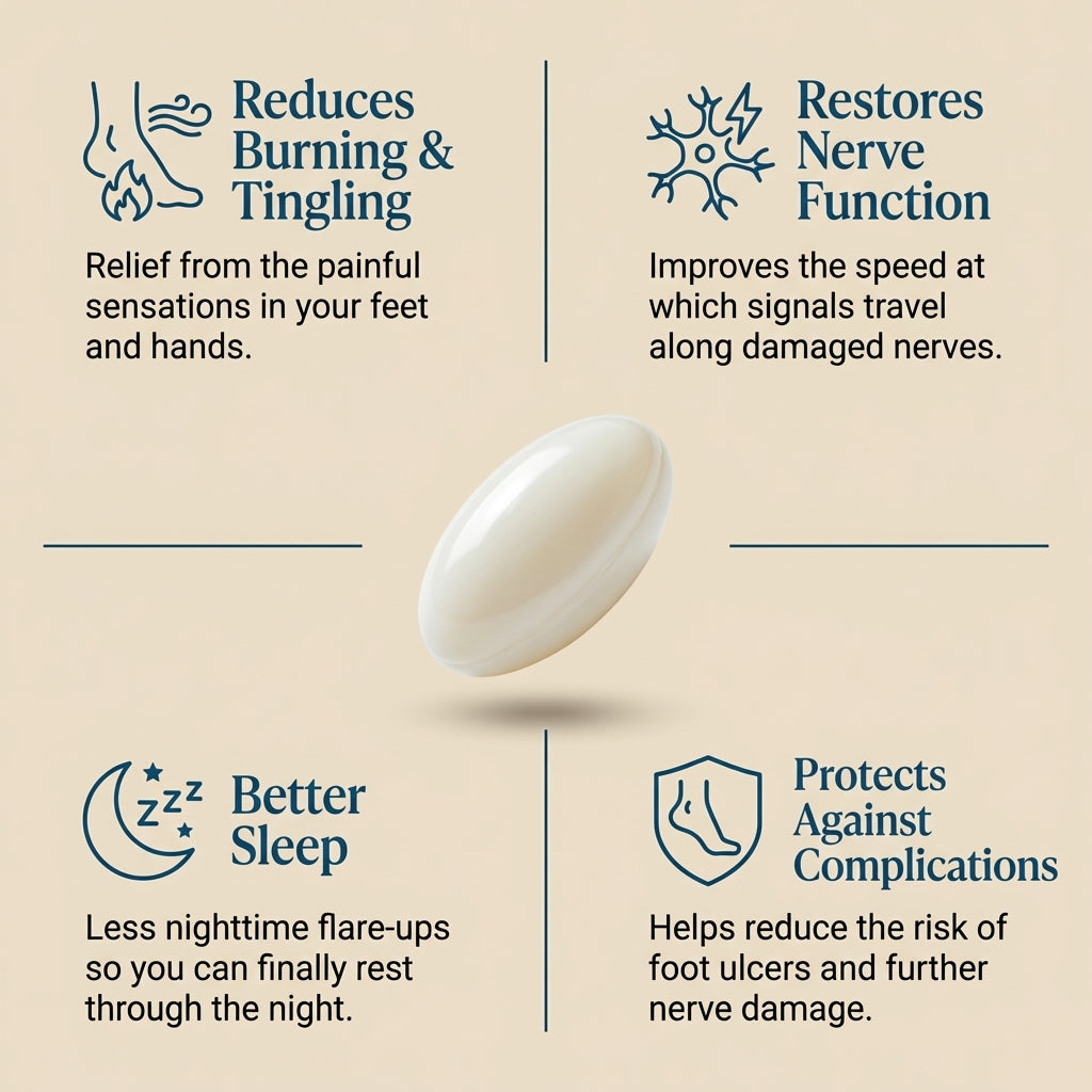 Nervaya R-Alpha Lipoic Acid Neuropathy Relief & Nerve Support