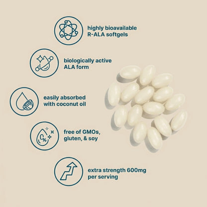 Nervaya R-Alpha Lipoic Acid Neuropathy Relief & Nerve Support