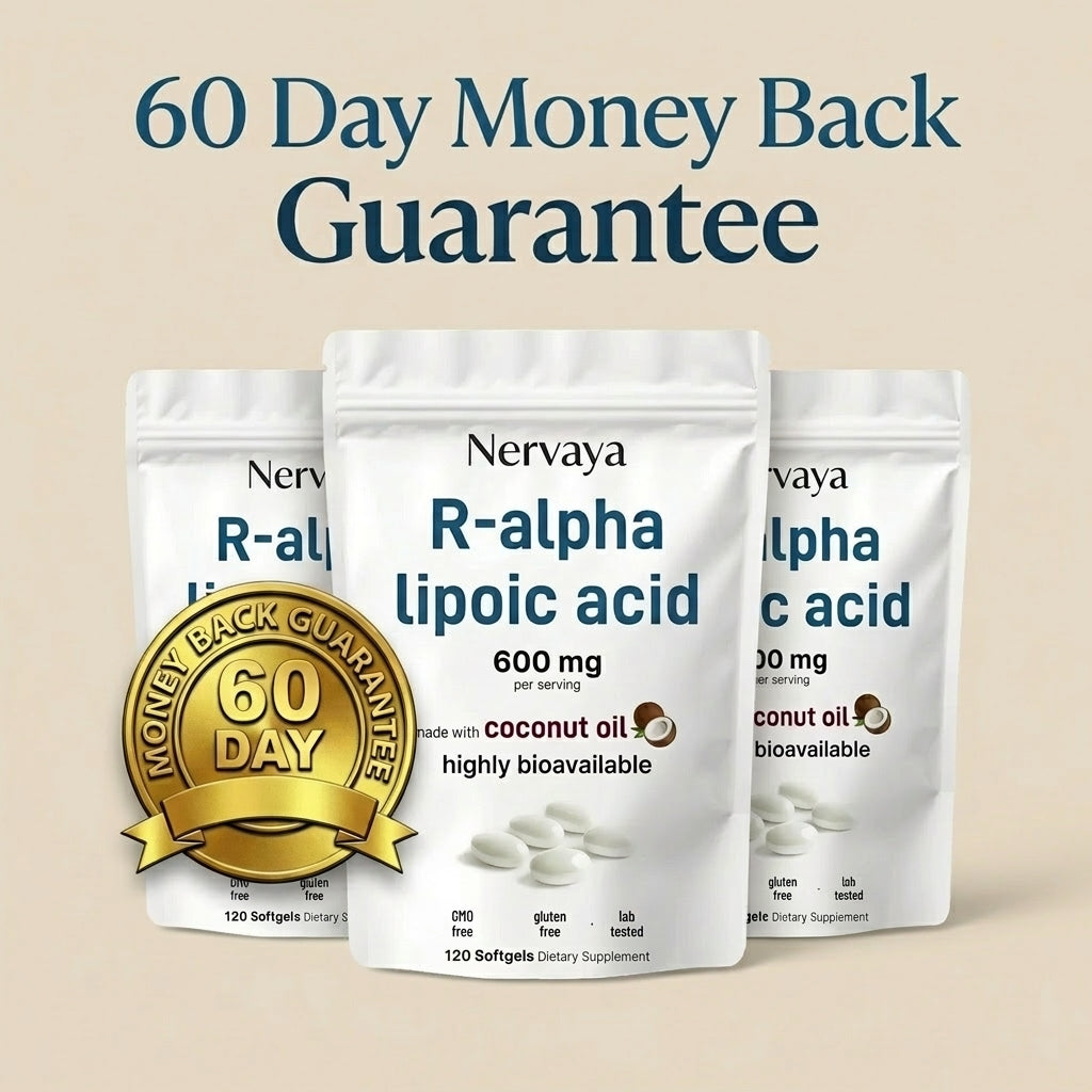 Nervaya R-Alpha Lipoic Acid Neuropathy Relief & Nerve Support