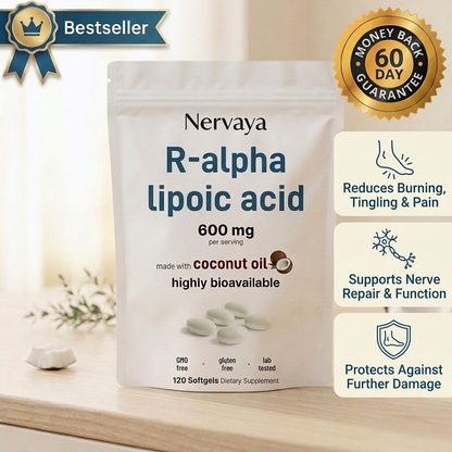 Nervaya R-Alpha Lipoic Acid Neuropathy Relief & Nerve Support