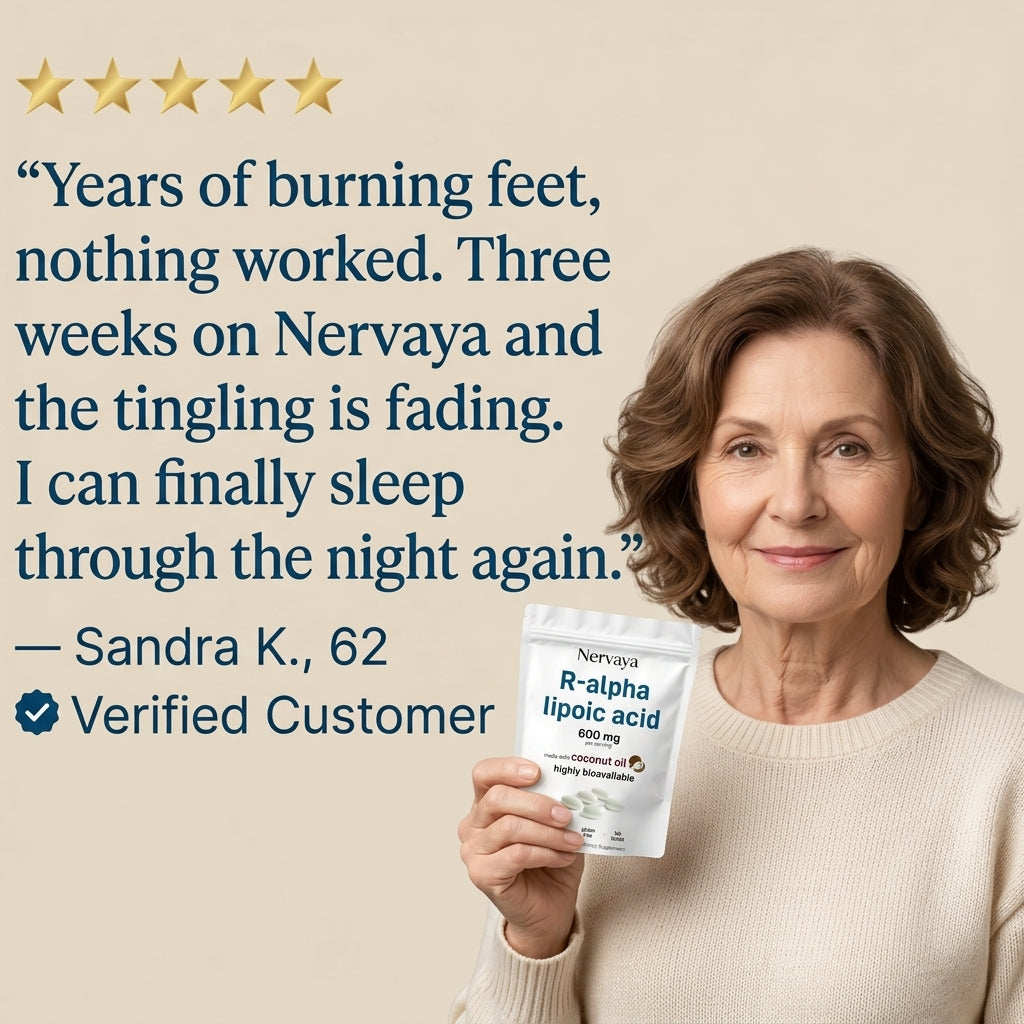 Nervaya R-Alpha Lipoic Acid Neuropathy Relief & Nerve Support